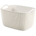 CURVER KNIT L 19L Aufbewahrungskorb 40 x 30 x 23 cm creme 03670-X64