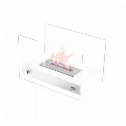 KRATKI Biokamin HOTEL weiß TÜV