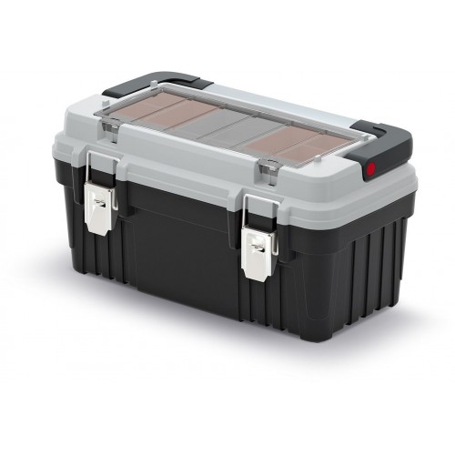 Kistenberg OPTIMA Multifunktionale WerkzeugKiste 47x25,6x23,8cm, grau KOPA5025BM-4C