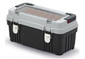 Kistenberg OPTIMA Multifunktionale WerkzeugKiste 58,6x29,6x30,5cm, grau KOPA6030SM-4C