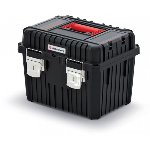 Kistenberg HEAVY Werkzeugkoffer (Einlage; Außenfächer), 44,5x36x33,7cm KHV453535FM