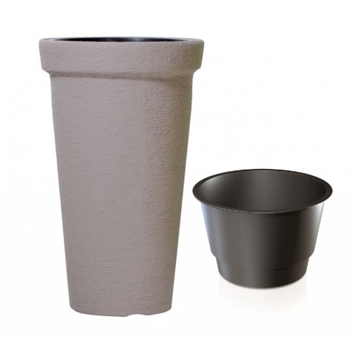 Prosperplast CLASSIC TOWER Blumentopf 30x50cm Mocca DPC30-7529U