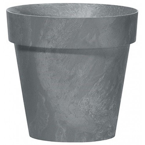 Prosperplast CUBE BETON EFFECT Blumentopf 25cm, 7l, marengo DCUB250E-425U