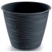 Prosperplast FURU Blumentopf 16,6 cm, 1,6l, Anthrazit DFO170