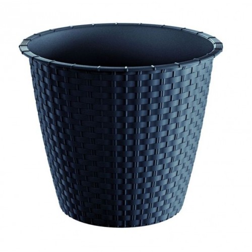 PROSPERPLAST RATOLLA ROUND Blumentopf 2,8l, anthrazit DRSO200