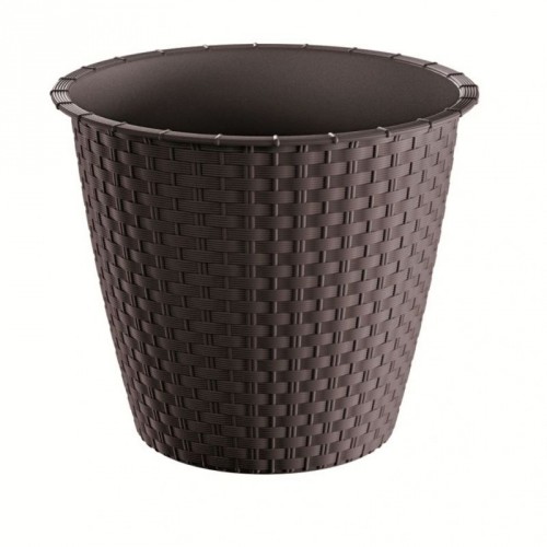 PROSPERPLAST RATOLLA ROUND Blumentopf 2,8l, umbra DRSO200