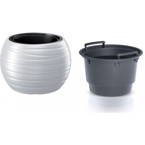 Prosperplast MAZE Blumentopf 43,6cm, weiß DBMZK440-S449