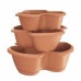 Prosperplast RESPANA TRIO Blumentopf 47 cm, terracotta DRET123S-R624