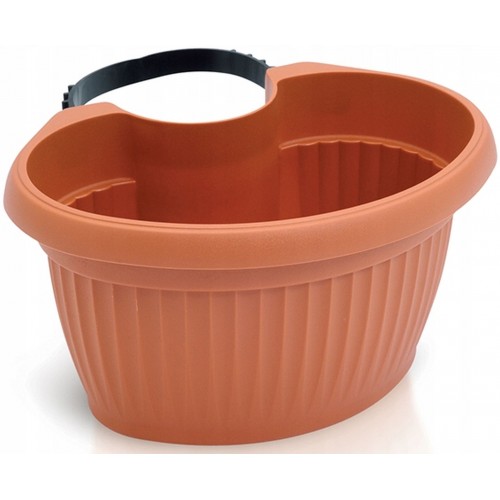 Prosperplast TERRA Blumentopf zum Aufhängen, Regenrohr, 15,8cm, 2 l terracotta DTRY20 Prosperplast TERRA Blumentopf zum Aufhängen, Regenrohr, 15,8cm, 2 l terracotta DTRY20