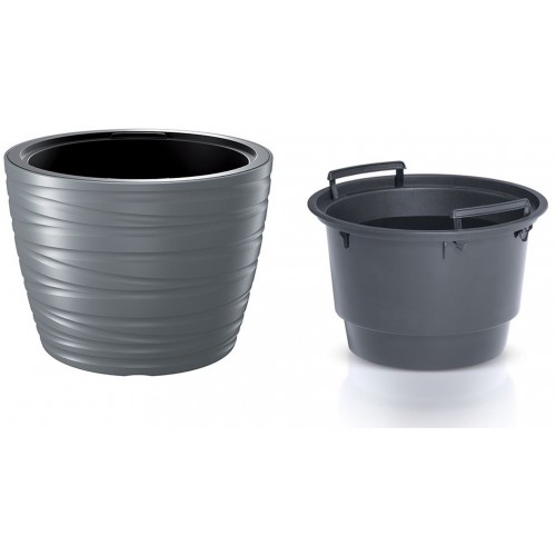 Prosperplast MAZE Blumentopf 47,5cm, grau DLMZ500-405U