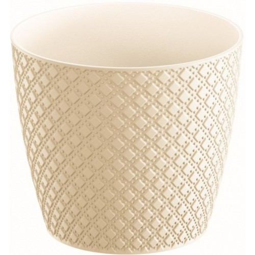 Prosperplast ORIENT Blumentopf 15,7 cm, creme DOR160