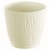 Prosperplast SANDY P Blumentopf mit Untersetzer 14,9 cm, creme DSY150P-CY728