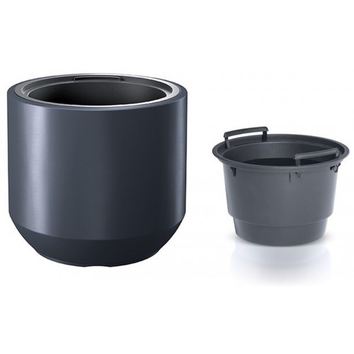 Prosperplast HEOS Blumentopf 39cm, anthrazit DBHEW400-7598U