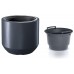 Prosperplast HEOS Blumentopf 39cm, anthrazit DBHEW400-7598U