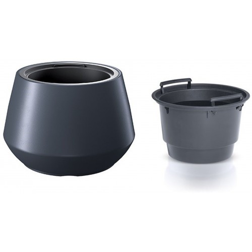 Prosperplast HEOS Blumentopf 43,6cm, anthrazit DMHET440-S433