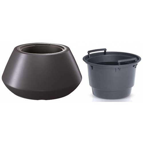 Prosperplast HEOS Blumentopf 58,2cm, anthrazit DMHET600-S433 Prosperplast HEOS Blumentopf 58,2cm, anthrazit DMHET600-S433