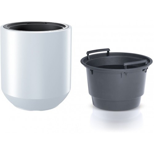 Prosperplast HEOS Blumentopf 39cm, weiß DPHEW400-S449
