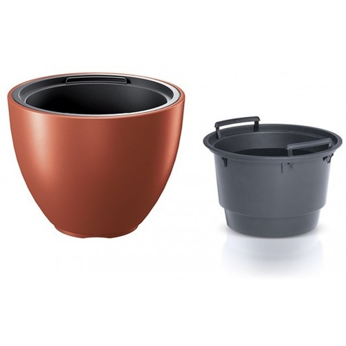 Prosperplast HEOS Blumentopf 29,8cm, das Kupfer DBHEM300-7598U
