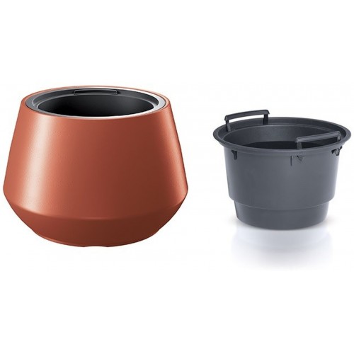 Prosperplast HEOS Blumentopf 43,6cm, das Kupfer DMHET440-7598U