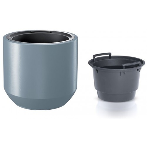 Prosperplast HEOS Blumentopf 39cm, grau DBHEW400-443U Prosperplast HEOS Blumentopf 39cm, grau DBHEW400-443U