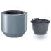 Prosperplast HEOS Blumentopf 39cm, grau DBHEW400-443U