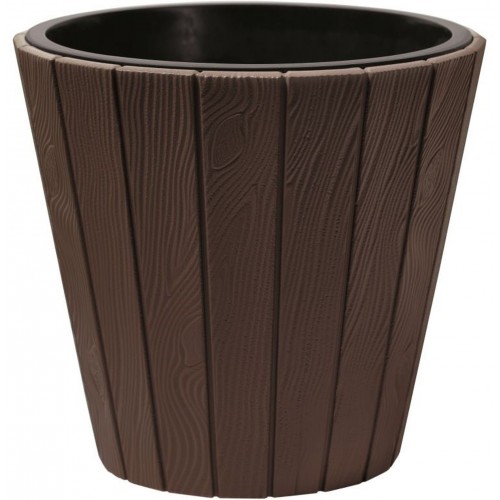 Prosperplast WOODE Blumentopf 39,3x37cm, braun DBWO400 Prosperplast WOODE Blumentopf 39,3x37cm, braun DBWO400