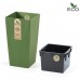 Prosperplast URBI SQUARE ECO Blumentopf 40cm, grün DURS400W-2262U