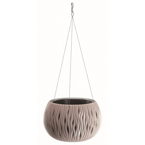 Prosperplast SANDY BOWL WS Hängeblumentopf 37cm, 9l, mocca DSK370WS