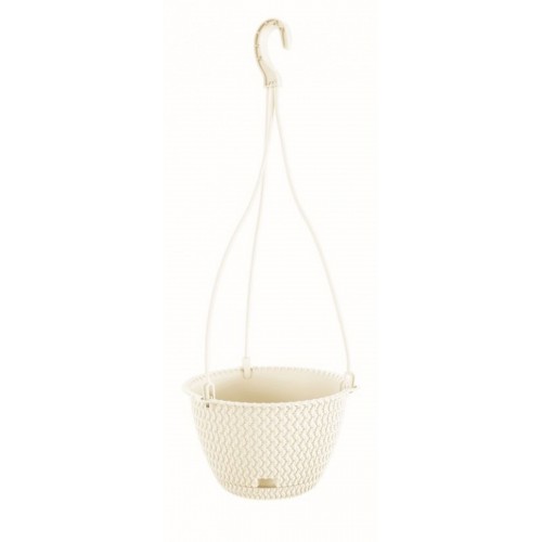 Prosperplast SPLOFY ROUND W Hängeblumentopf 27 cm, creme DSPW270-CY728 Prosperplast SPLOFY ROUND W Hängeblumentopf 27 cm, creme DSPW270-CY728