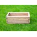 Blumentopf aus Holz, rechteckig groß 48/15