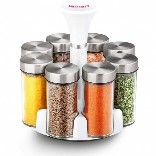 LAMART Gewürzbüchsen-Set 8 Stk. Erba LT7017