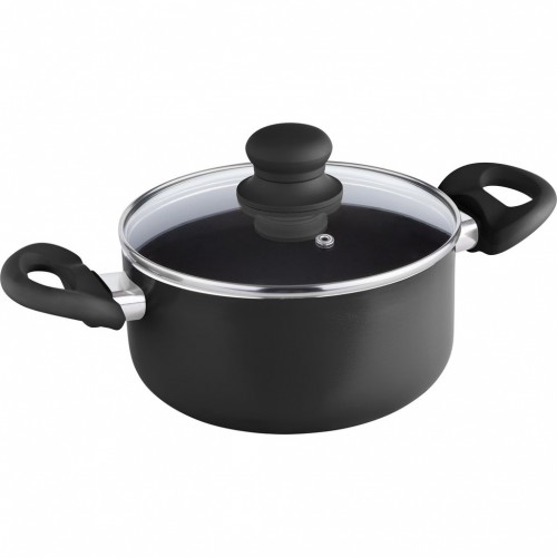 LAMART MULTICOLOR LT1123 Kochtopf 18 cm - schwarz
