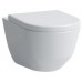 Laufen pro Kompakt Wand-WC spülrandlos -rimless,Tiefspüler Weiß mit LCC 8209654000001