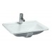 B-Ware! LAUFEN PRO A Einbau-Waschtisch 56x44 3 Löchern 8.1396.1.000.108.1-kleiner Mangel!