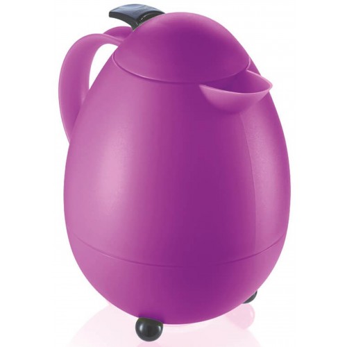 LEIFHEIT Isolierkanne COLUMBUS dunkelblau, satin-purple 1 l, 28404