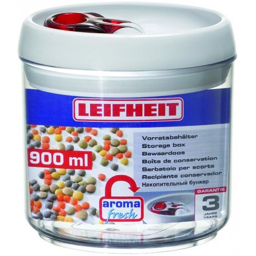 LEIFHEIT Fresh & Easy Vorratsbehälter 0,9 L, rund 31200
