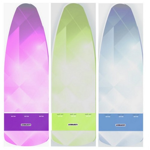 LEIFHEIT Bügeltischbezug Deluxe Reflect Grün Universal 140x45cm Bügeltischbezug 72376