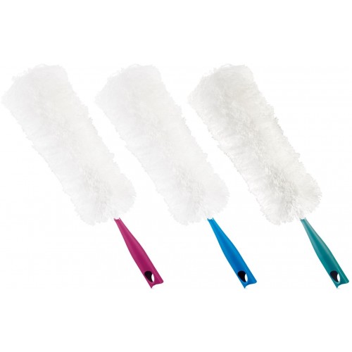 LEIFHEIT Duster XL Staubwedel 38 cm (1 Stück) - pink, blue, lagoon (Click System) 41533