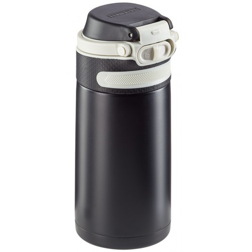 LEIFHEIT Flip Isolierbecher 350 ml schwarz 03243