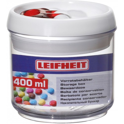 LEIFHEIT Fresh & Easy Vorratsdose 0,4 L, rund 31198 LEIFHEIT Fresh & Easy Vorratsdose 0,4 L, rund 31198