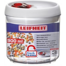 LEIFHEIT Fresh & Easy Vorratsdose 0,9 L, rund 31200