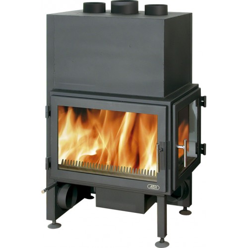 ABX LONDON links Kamineinsatz, Blech, 2004L