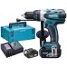 Makita DHP458RTJ Akku Schlagbohrschrauber Li-ion, LXT, 18V ( 2x5,0 Ah/18V) Makpac