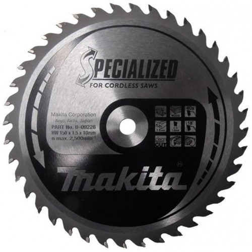 Makita B-09226 Sägeblatt 150x10mm 40 Z