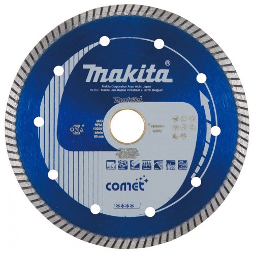 MAKITA B-12980 Diamant-Trennscheibe Comet Turbo 115x22,23mm