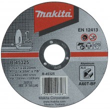 Makita B-45325 Trennscheibe 115x1x22mm Alu (1 Stück)