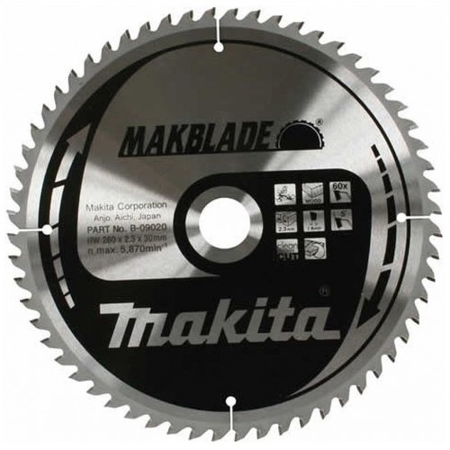 Makita B-46187 Sägeblätter 315x30x48mm STOP