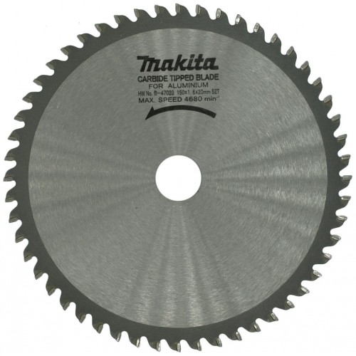 Makita B-47020 Sägeblatt für Alu 150x20mm 52Z