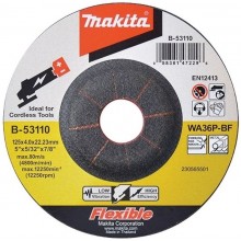 Makita B-53110 Schruppscheibe flexibel 125x4x22mm (1 Stück)