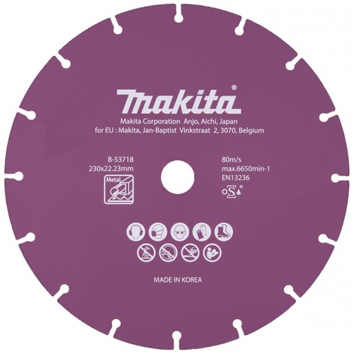 Makita B-53718 Diamond Wheel 230x1.6x22,23mm